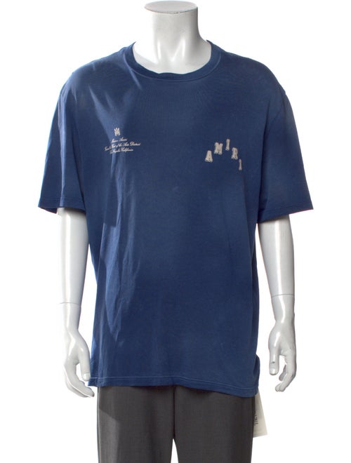 Amiri Graphic Print Crew Neck T-Shirt