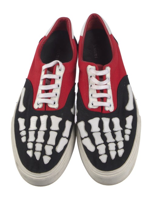 Amiri Skull Canvas Sneakers