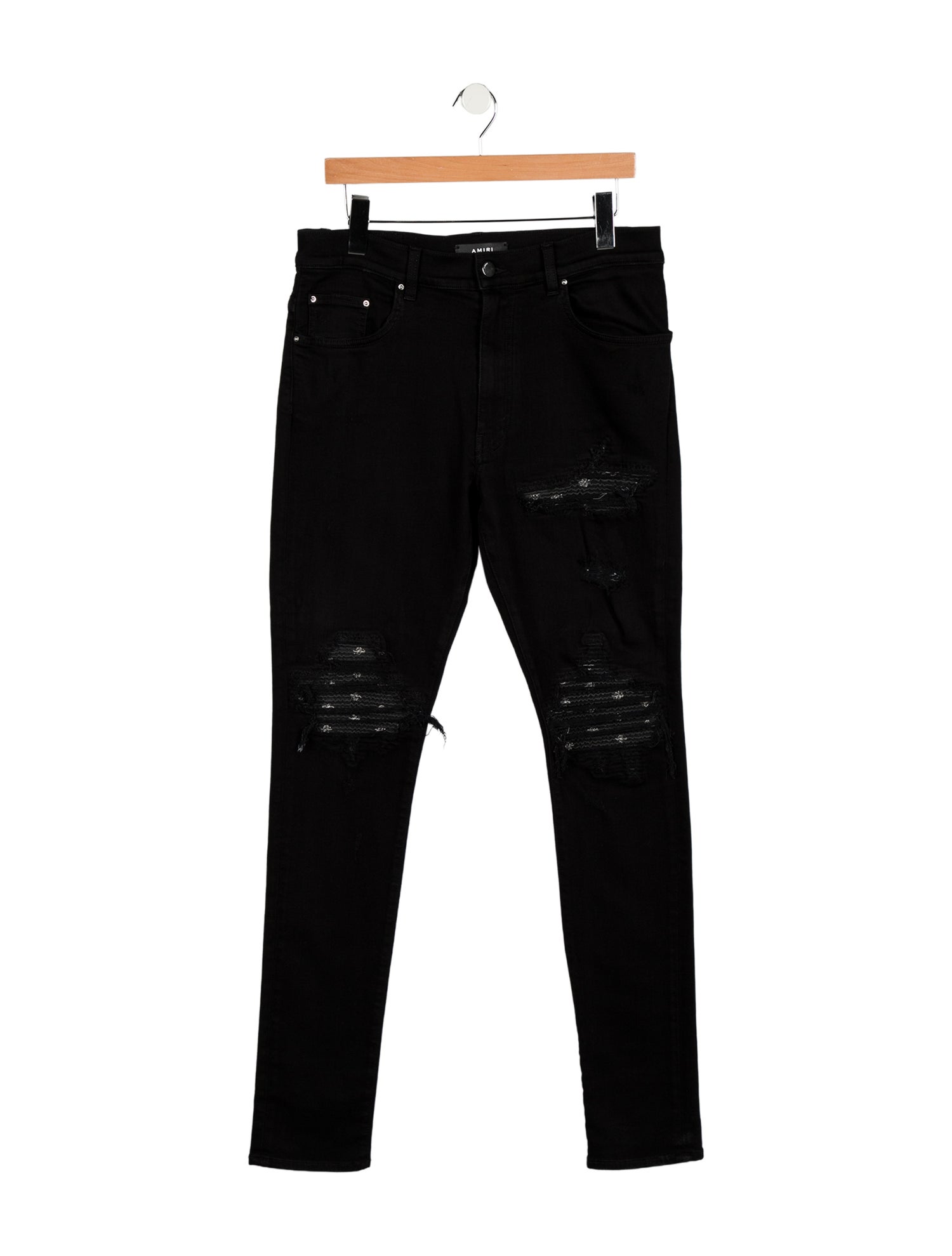 Amiri MX1 Jean 'Black' Moto Jeans