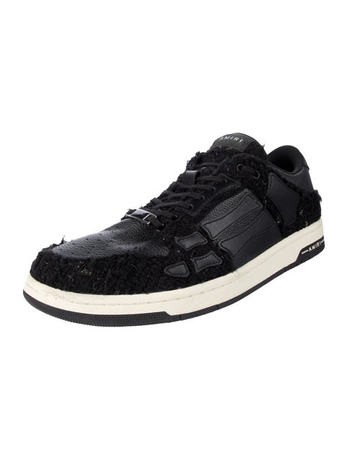 Amiri Leather Leather Trim Embellishment Sneakers