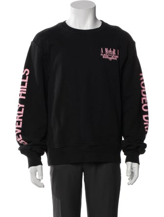 Amiri Graphic Print Crew Neck Sweatshirt