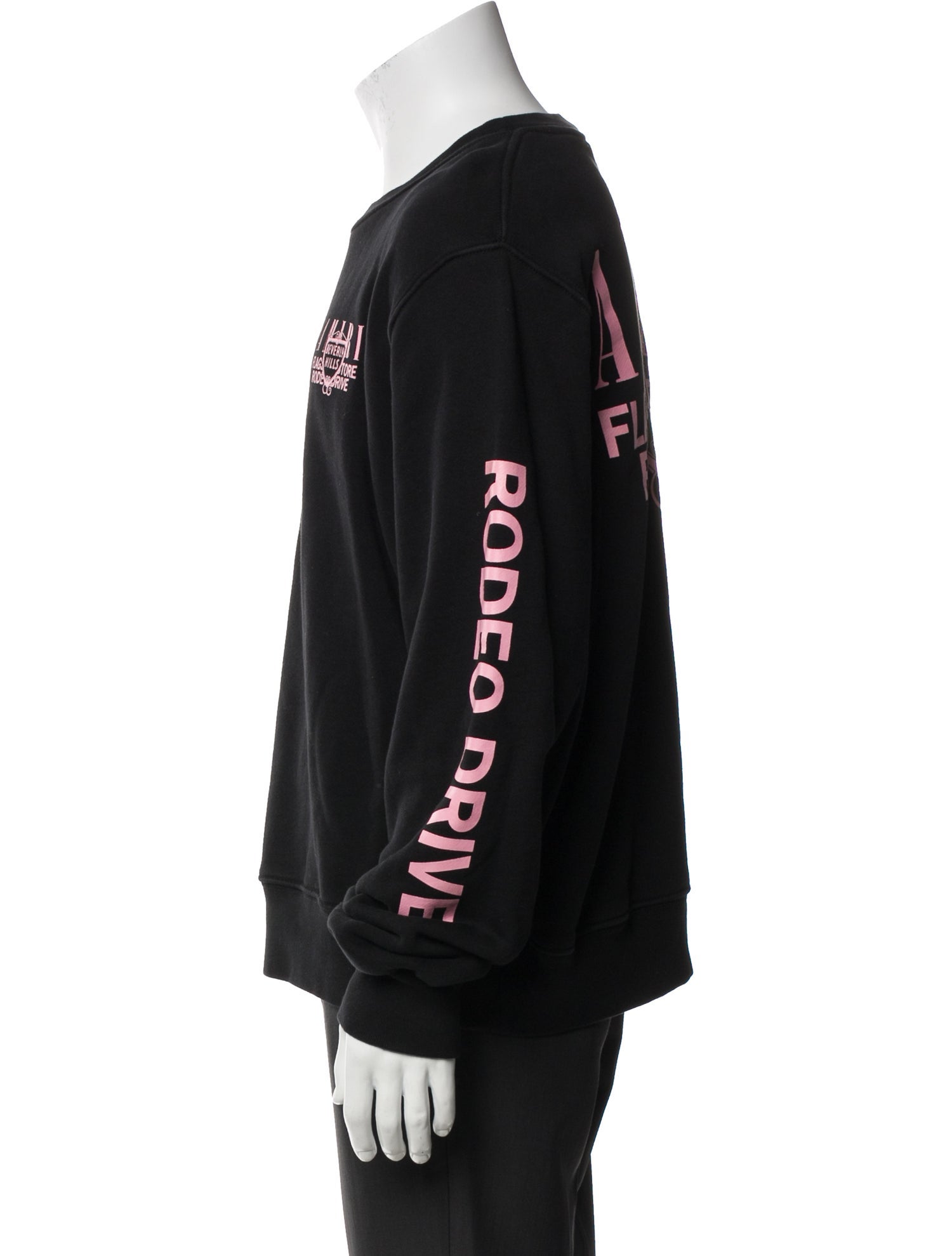 Amiri Graphic Print Crew Neck Sweatshirt