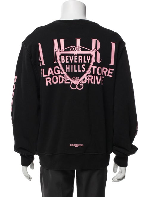 Amiri Graphic Print Crew Neck Sweatshirt
