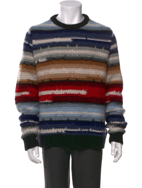 Amiri Cashmere Striped Pullover