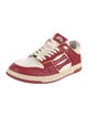Amiri Leather Colorblock Pattern Sneakers