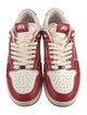 Amiri Leather Colorblock Pattern Sneakers