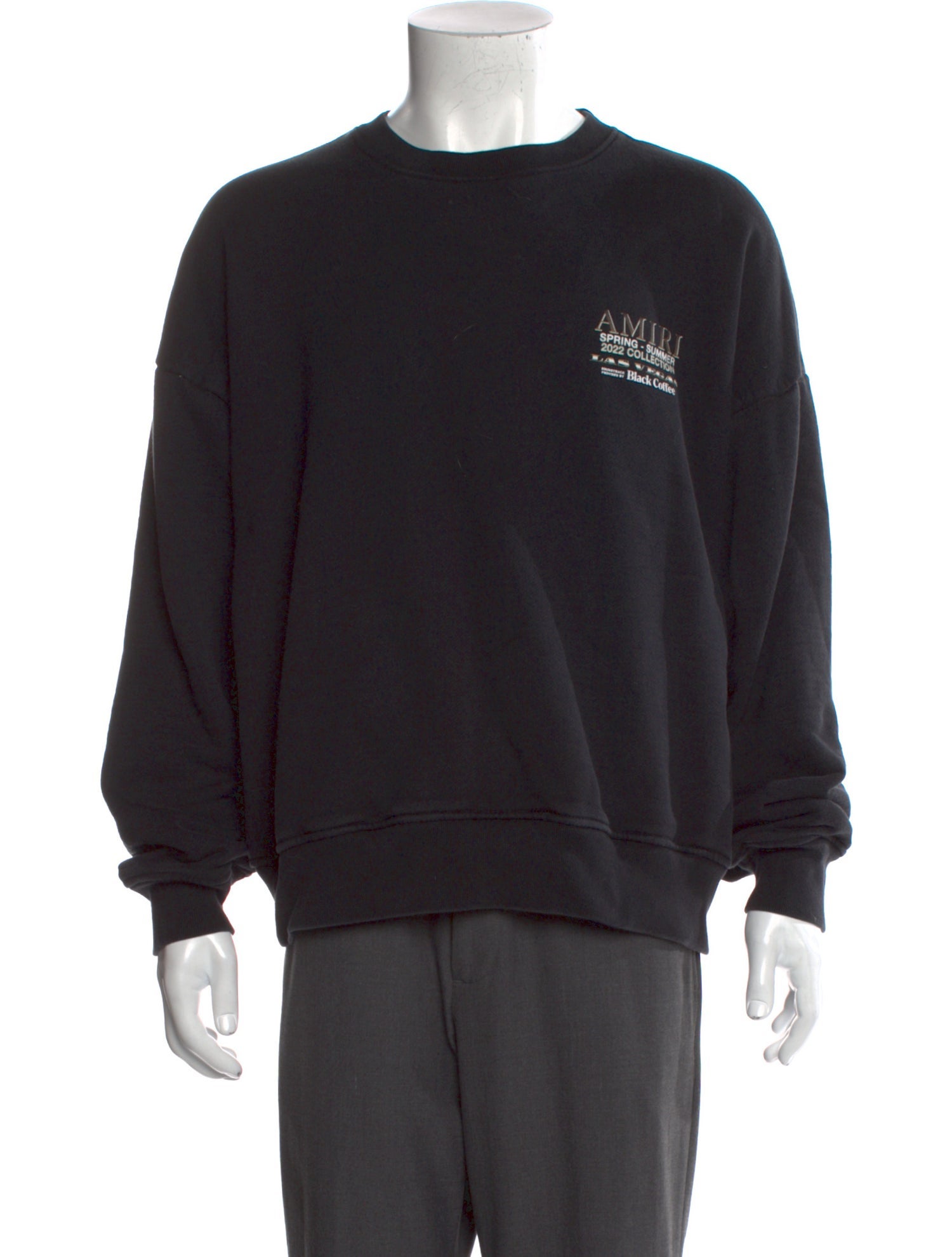 Amiri Graphic Print Crew Neck Sweatshirt