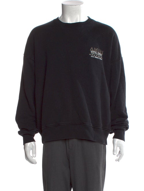 Amiri Graphic Print Crew Neck Sweatshirt
