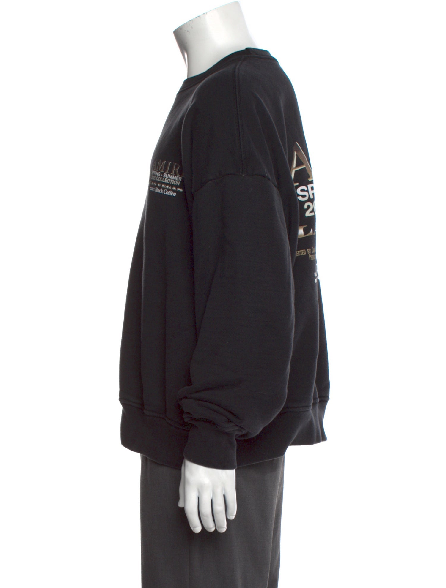 Amiri Graphic Print Crew Neck Sweatshirt