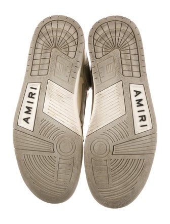 Amiri Leather Sneakers
