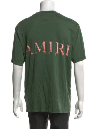 Amiri Graphic Print Short Sleeve Shirt
