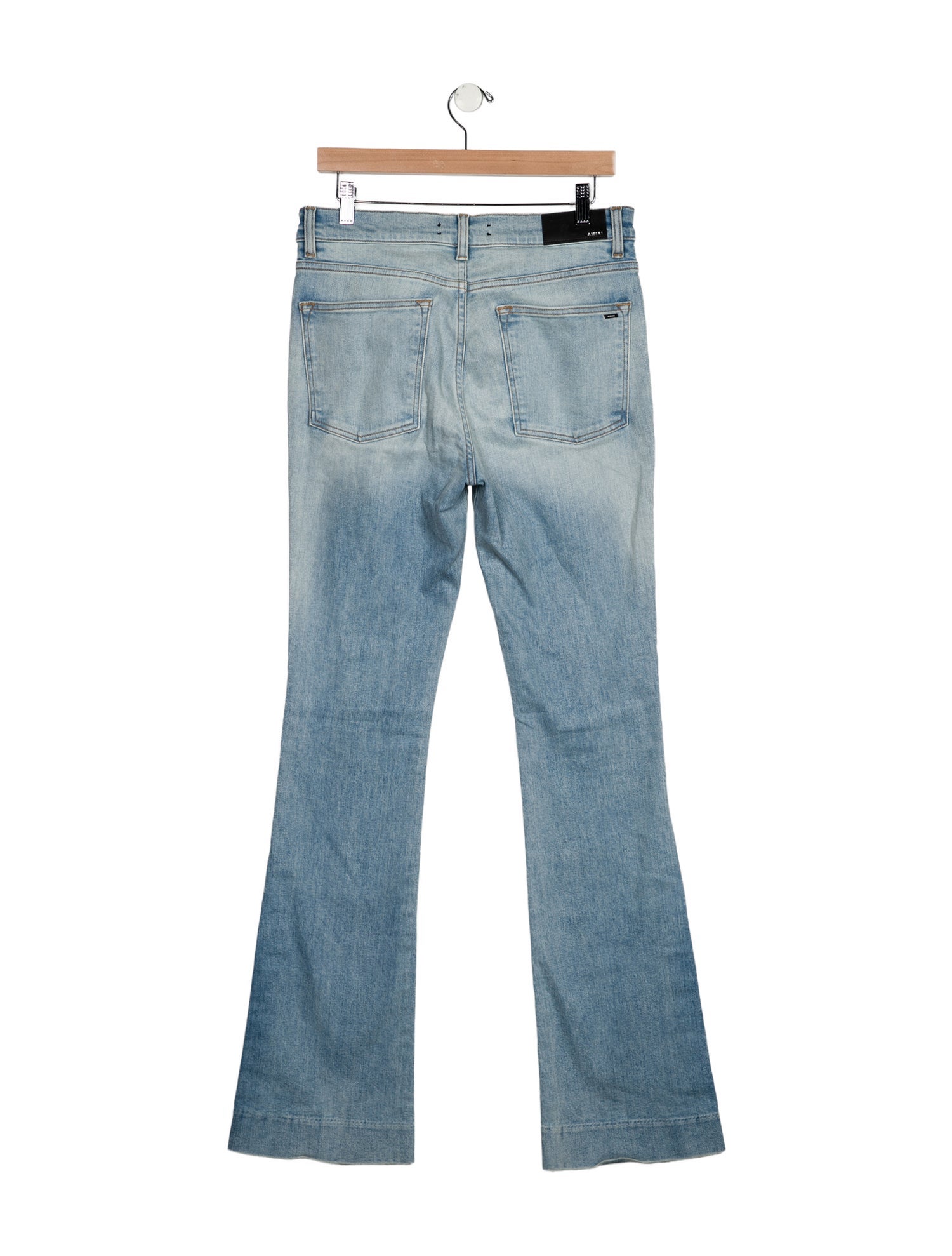 Amiri High-Rise Wide Leg Jeans