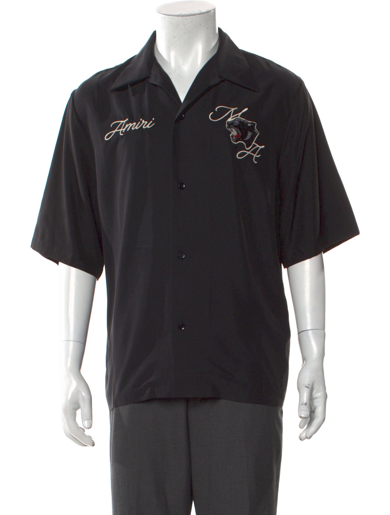 Amiri Graphic Print Short Sleeve Western Shirt w/ Tags