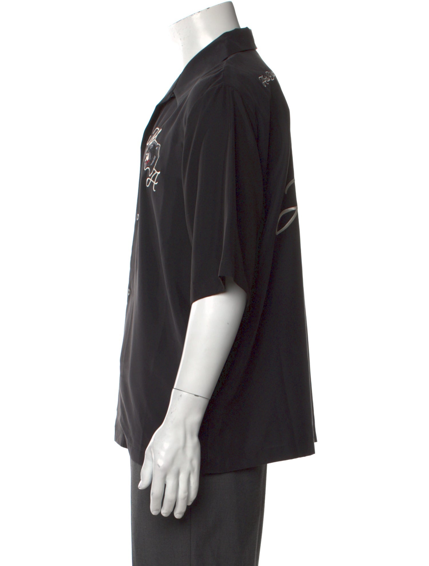 Amiri Graphic Print Short Sleeve Western Shirt w/ Tags