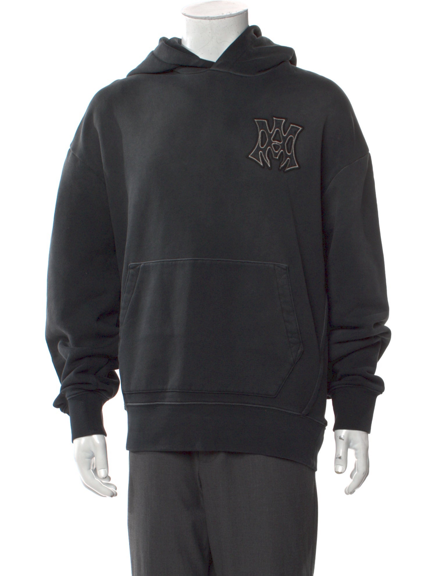 Amiri Graphic Print V-Neck Hoodie w/ Tags