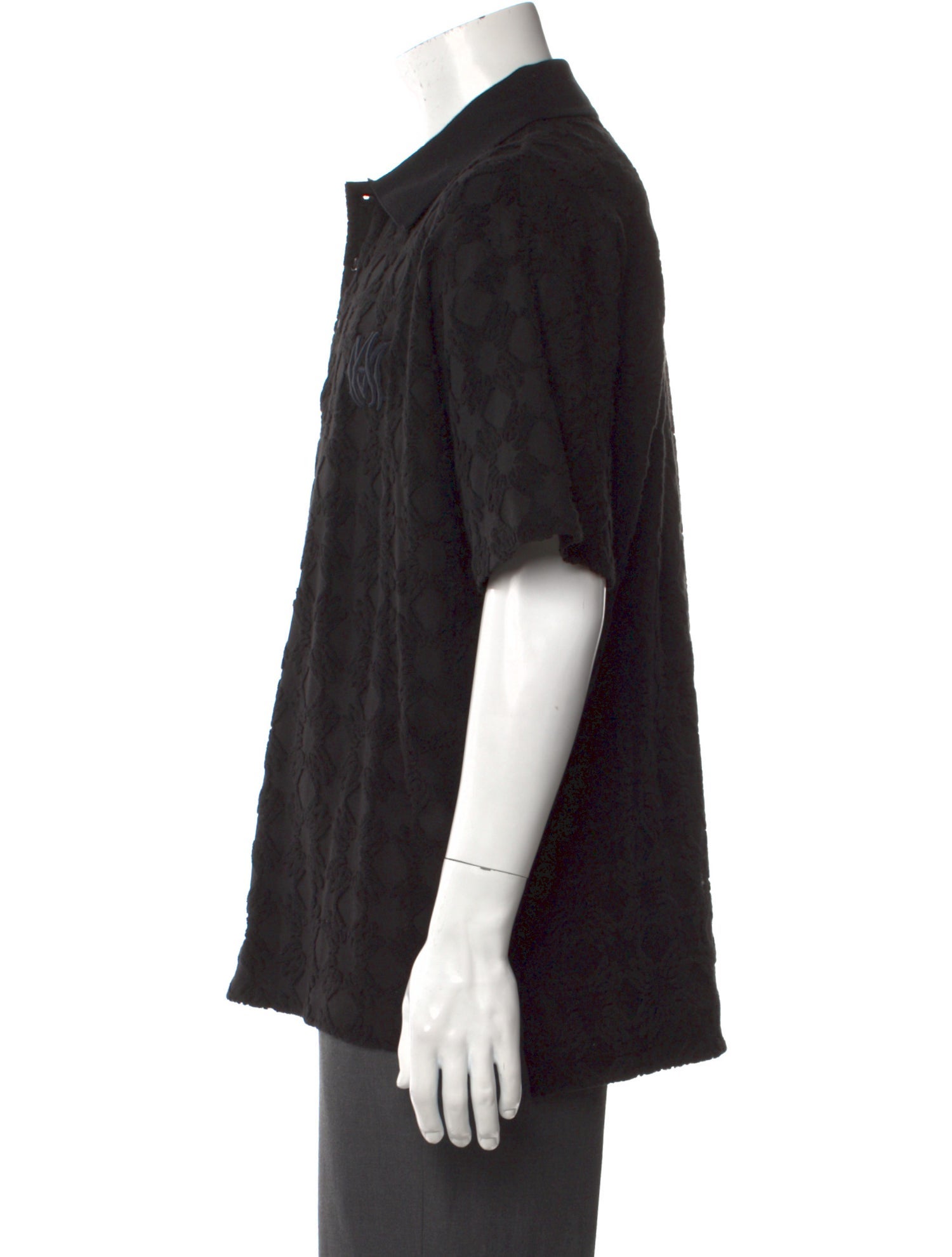 Amiri V-Neck Short Sleeve Polo Shirt w/ Tags