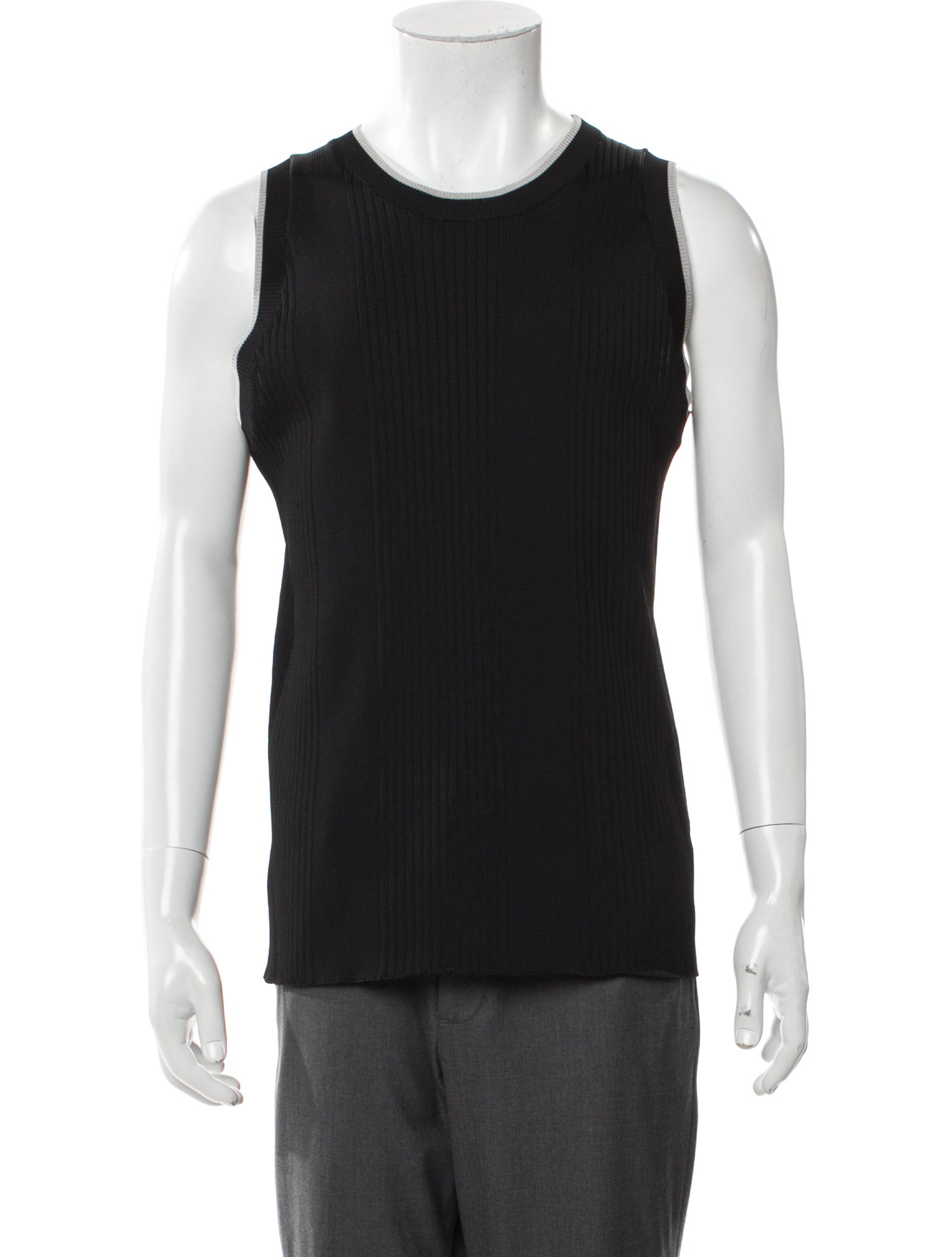 Amiri Crew Neck Sleeveless T-Shirt w/ Tags