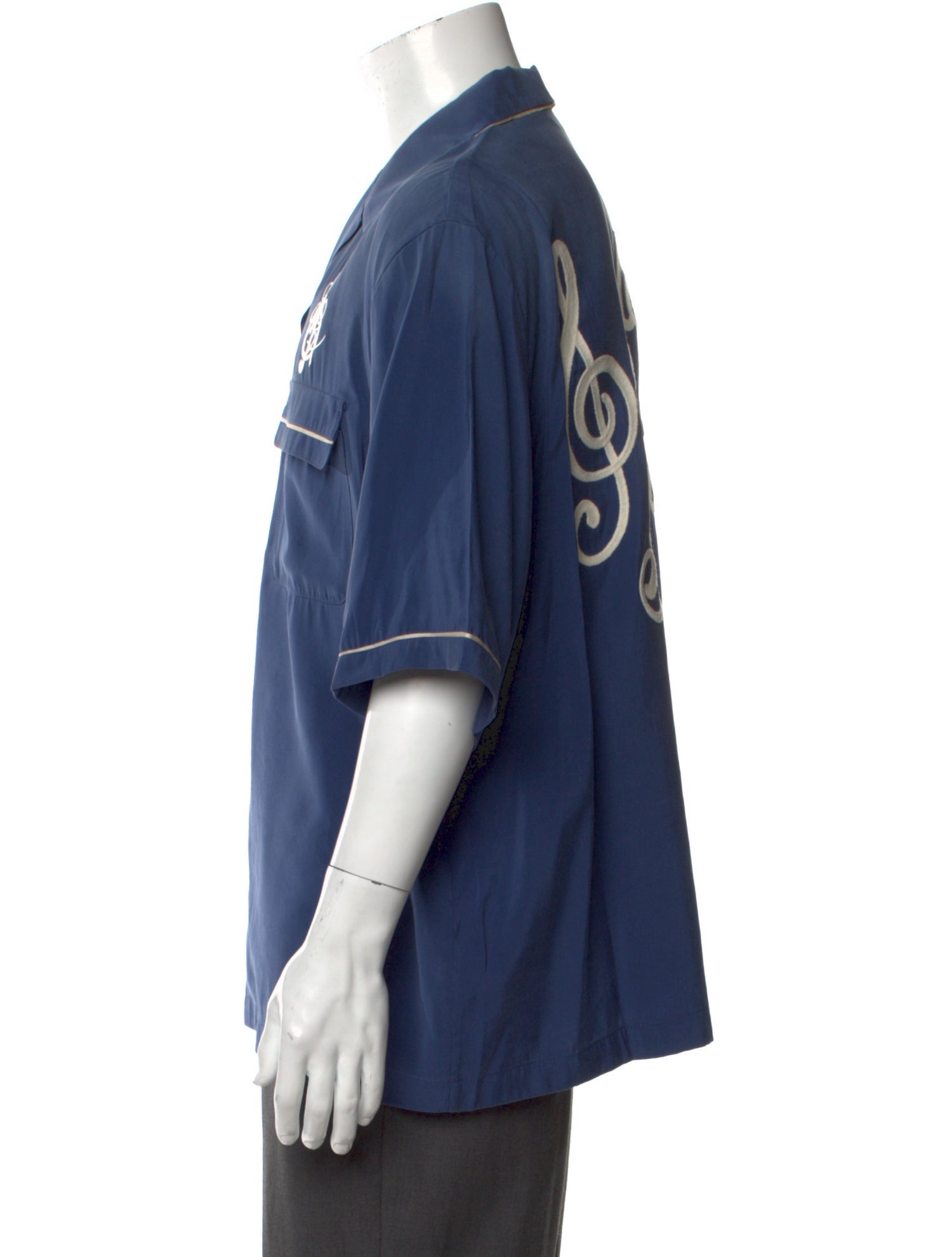 Amiri Graphic Print Short Sleeve Shirt w/ Tags