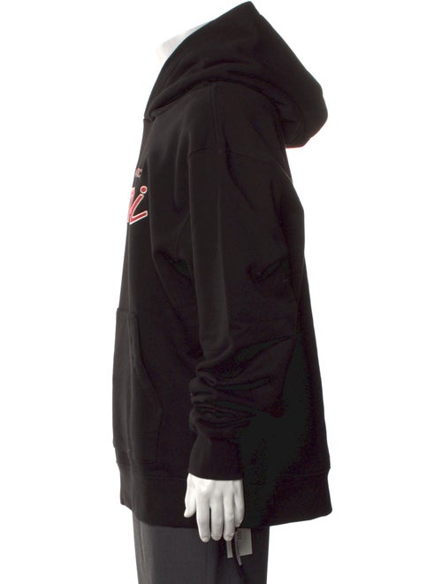 Amiri Graphic Print V-Neck Hoodie