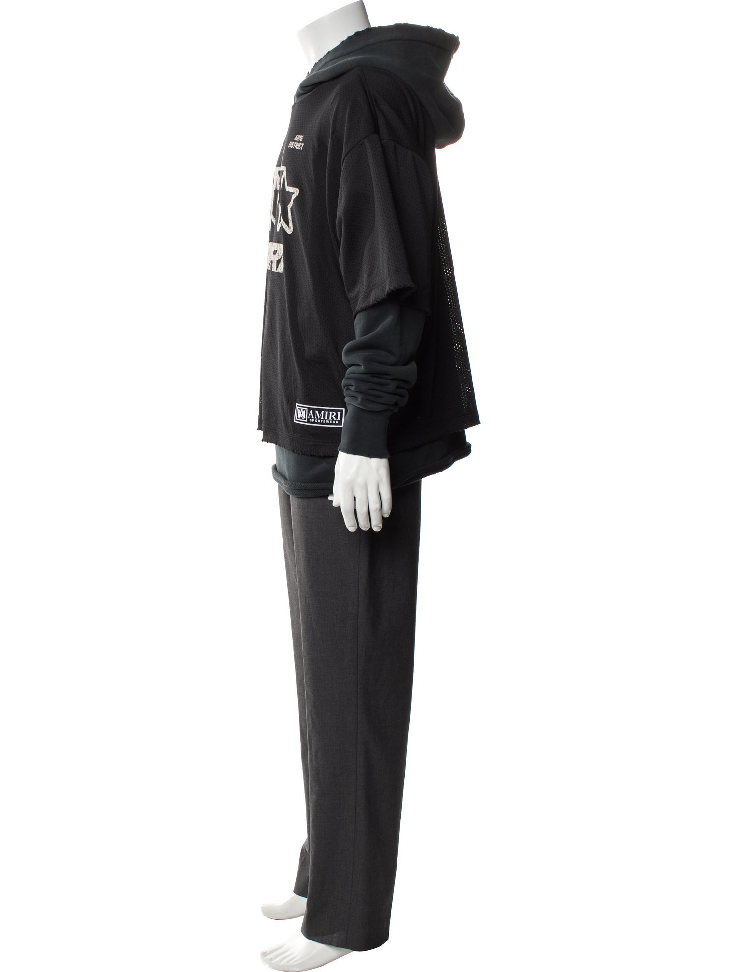 Amiri Graphic Print Crew Neck Hoodie w/ Tags