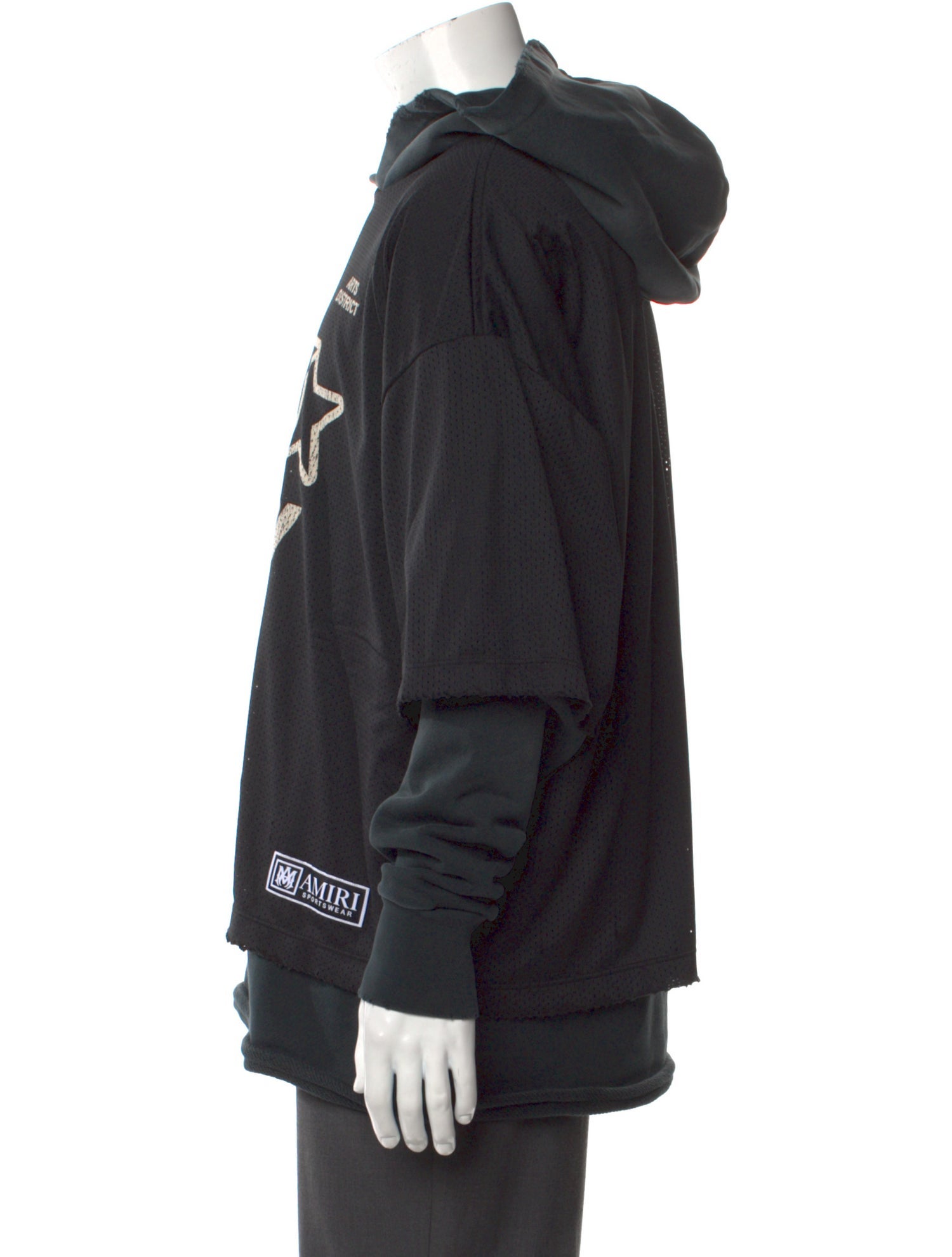 Amiri Graphic Print Crew Neck Hoodie w/ Tags