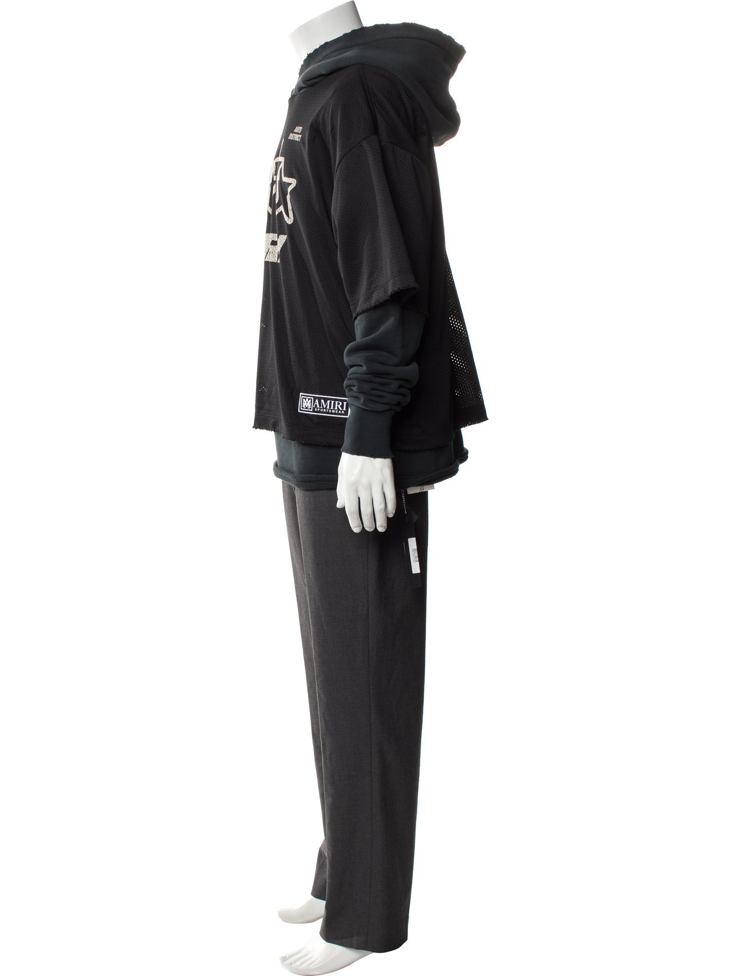 Amiri Graphic Print Crew Neck Hoodie w/ Tags