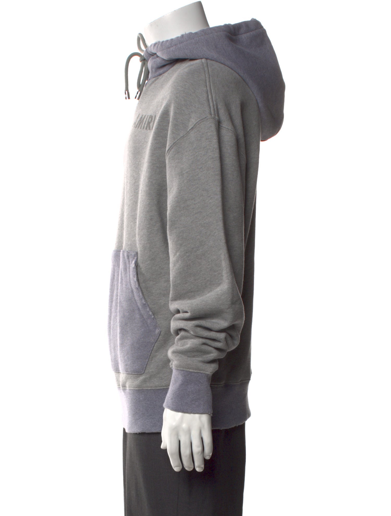 Amiri Colorblock Pattern Crew Neck Hoodie