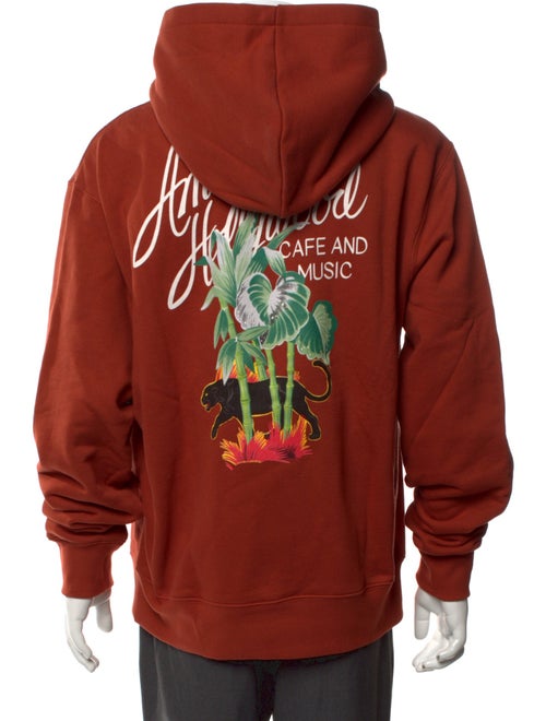 Amiri Graphic Print Crew Neck Hoodie
