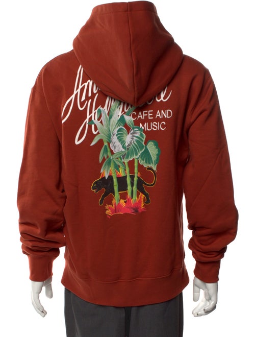 Amiri Graphic Print Crew Neck Hoodie