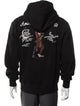 Amiri Graphic Print V-Neck Hoodie