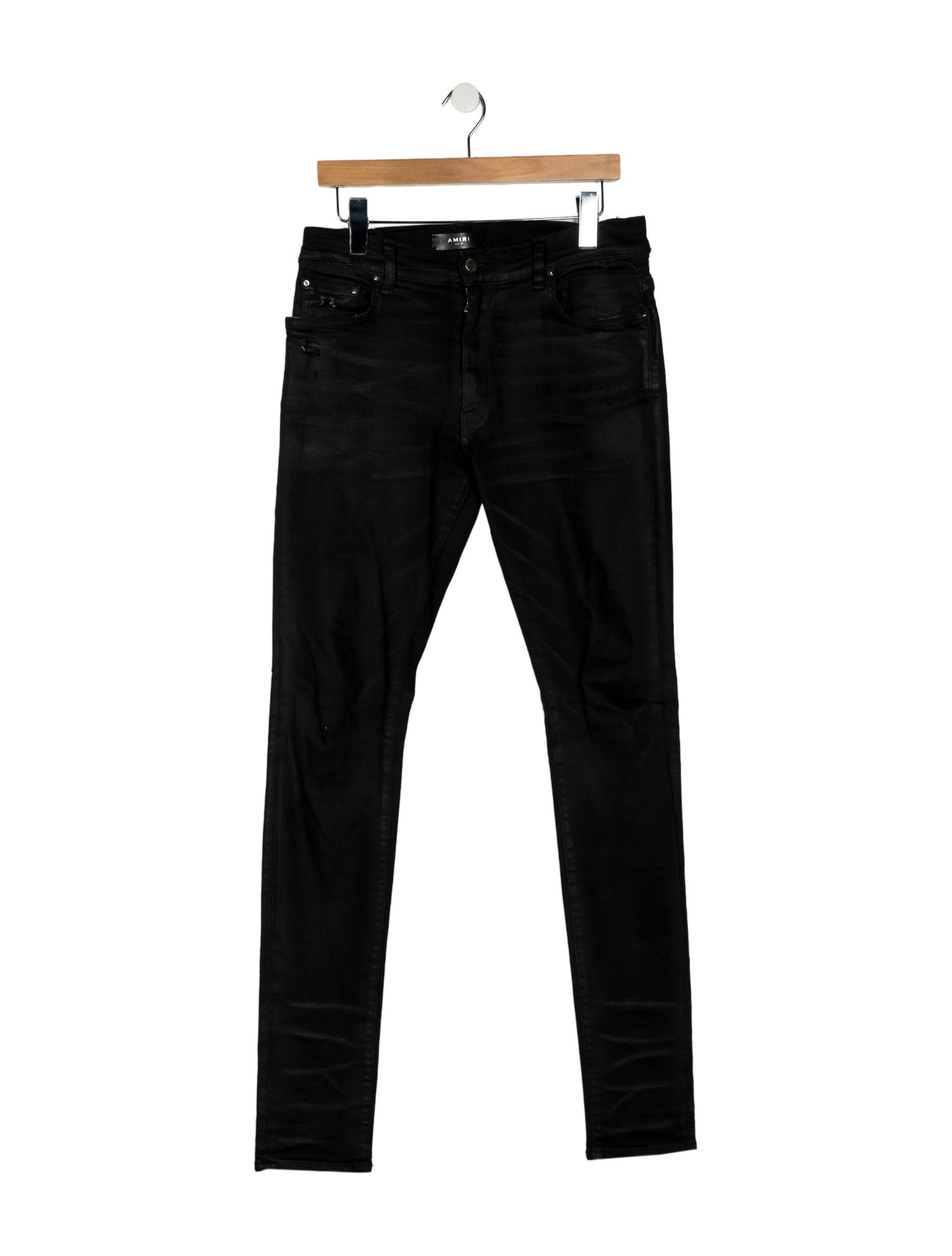 Amiri Mid-Rise Skinny Leg Jeans