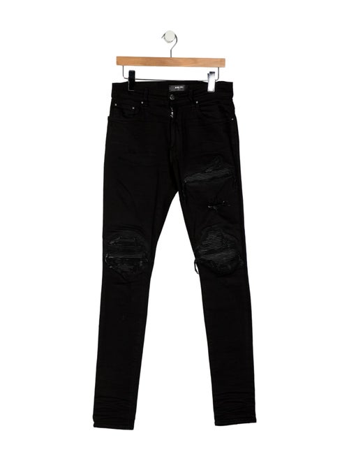 Amiri Mid-Rise Skinny Leg Jeans