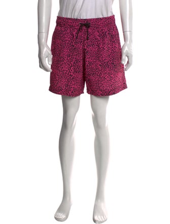 Amiri Animal Print Swim Trunks