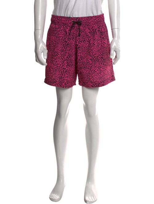 Amiri Animal Print Swim Trunks