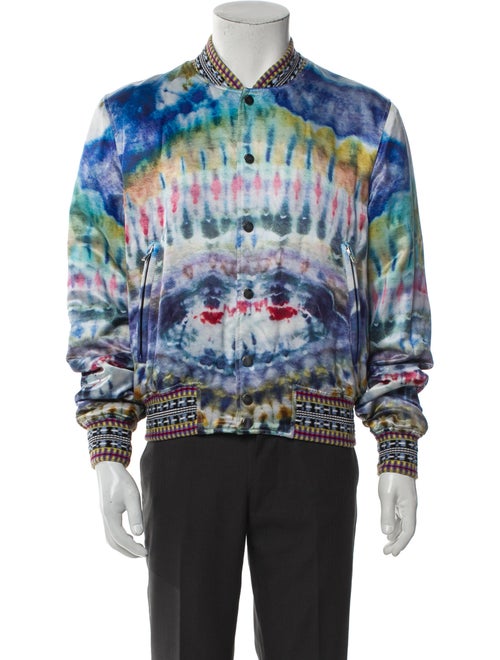 Amiri Tie-Dye Print Bomber Jacket