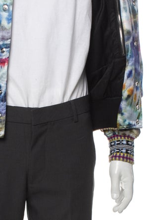 Amiri Tie-Dye Print Bomber Jacket