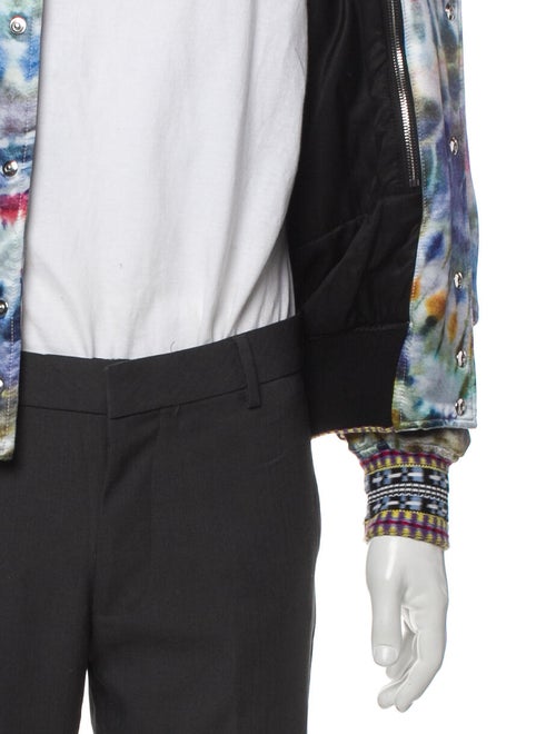 Amiri Tie-Dye Print Bomber Jacket