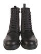 Amiri Leather Combat Boots