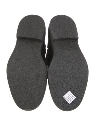 Amiri Leather Combat Boots