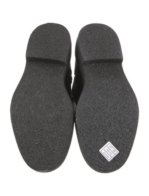 Amiri Leather Combat Boots