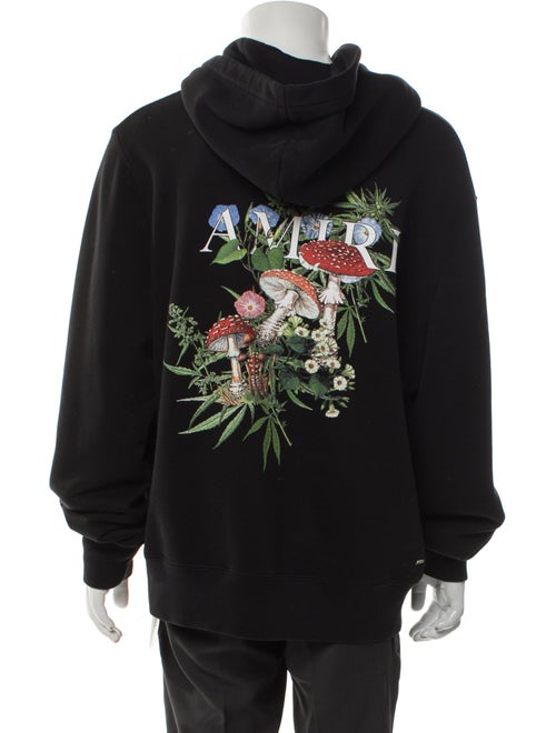 Amiri Graphic Print Crew Neck Hoodie