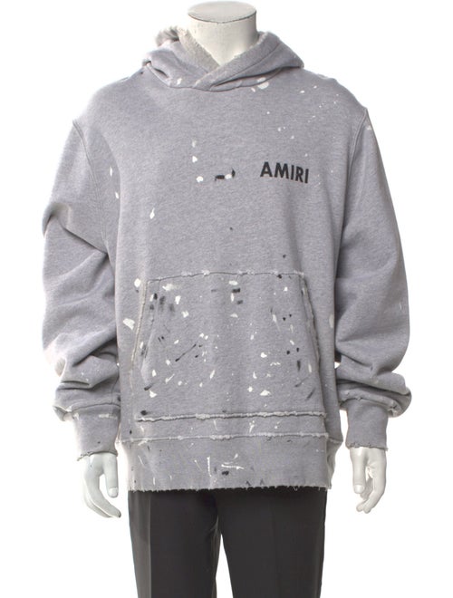 Amiri Graphic Print Crew Neck Hoodie