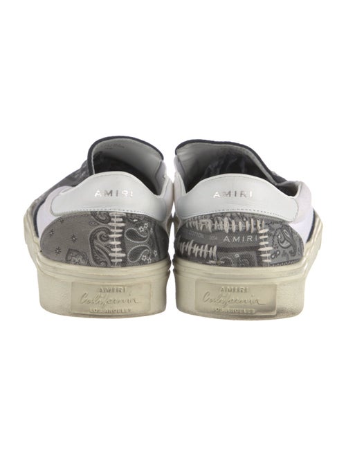 Amiri Canvas Printed Sneakers