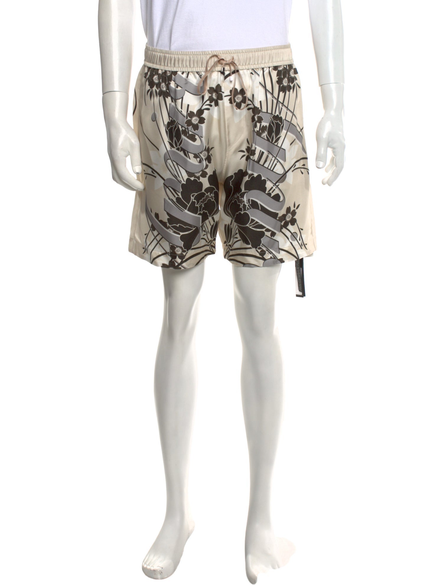 Amiri Silk Jogger Shorts w/ Tags