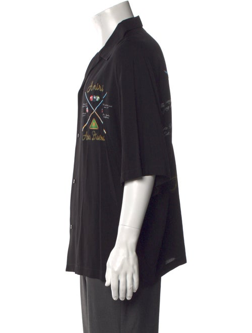 Amiri Graphic Print Short Sleeve Shirt