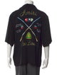 Amiri Graphic Print Short Sleeve Shirt