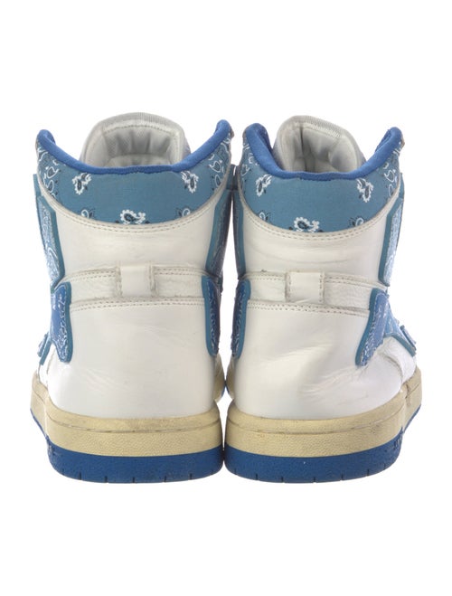 Amiri Leather Printed Sneakers