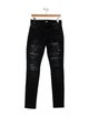 Amiri High-Rise Straight Leg Jeans
