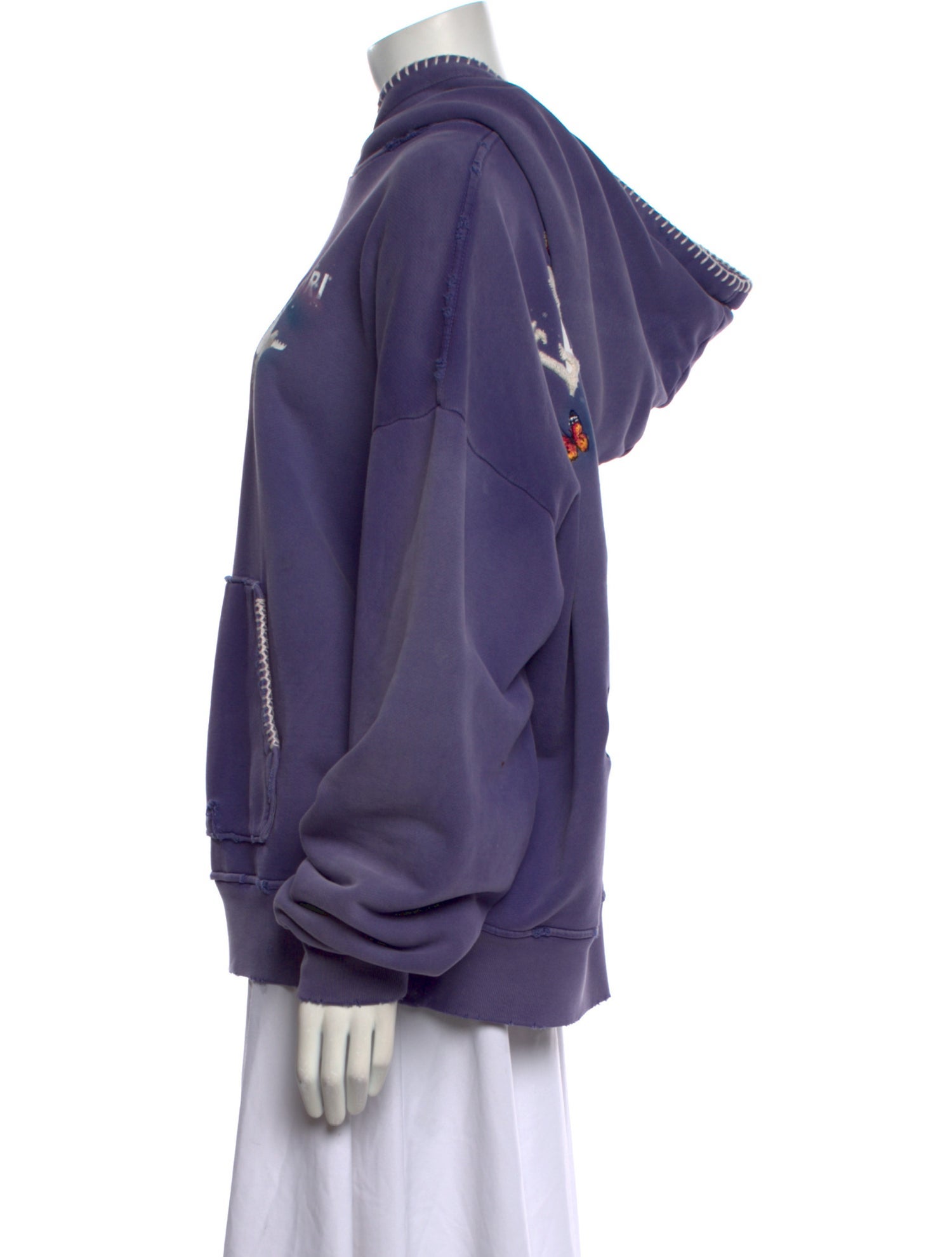 Amiri Eternal Dove Graphic Print Sweatshirt