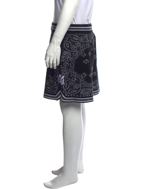 Amiri Paisley Print Jogger Shorts